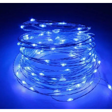 Гирлянда на батарейках Роса 20 метров 200 mini Led 3 шт АА